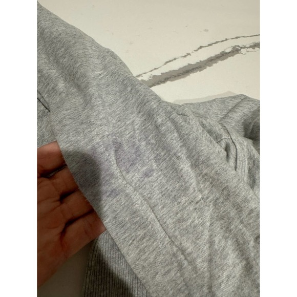 Offline by Aerie Women's Cropped Sweatshirt Hoodie Gray Size XL - Picture 7 of 9